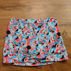 Crown & Ivy Multi Colored Skort, 6